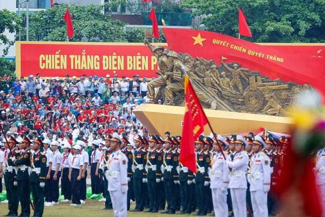 Chúc mừng kỉ niệm 70 năm chiến thắng Điện Biên Phủ 07/05/1954-07/05/2024