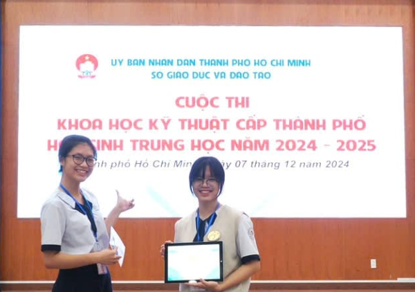 Vòng tuyển chọn dự án thi KHKT cấp Quốc gia học sinh trung học năm 2024 - 2025